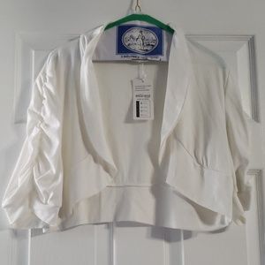Ivory White Shrug-XXL